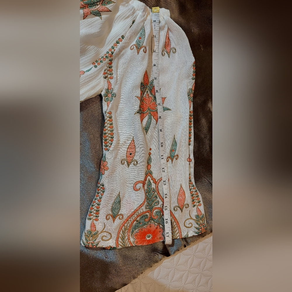 Bohemian Floral Tunic Dress - Picture 8 of 10